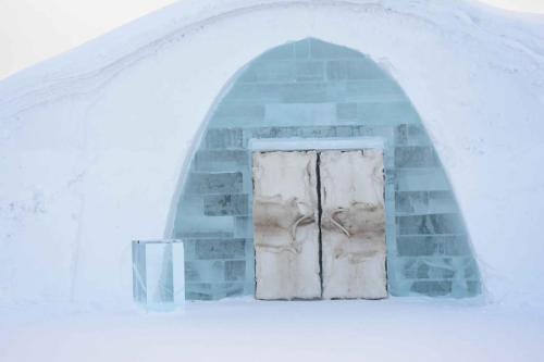 Ice Hotel (hotel de glace) à Kiruna