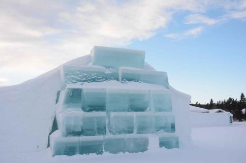 Ice Hotel (hotel de glace) à Kiruna