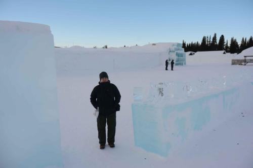 Ice Hotel (hotel de glace) à Kiruna