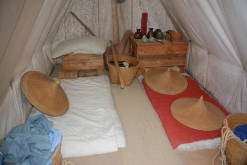 Tente de mineurs chinois