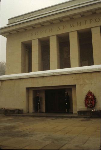 Sofia - Mausolé de Georgie Dimitrov (premier ministre 1946-1949)