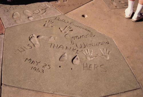 Paul Newman (acteur 1925-2008) et sa femme Joanne Woodward (actrice 1930-)