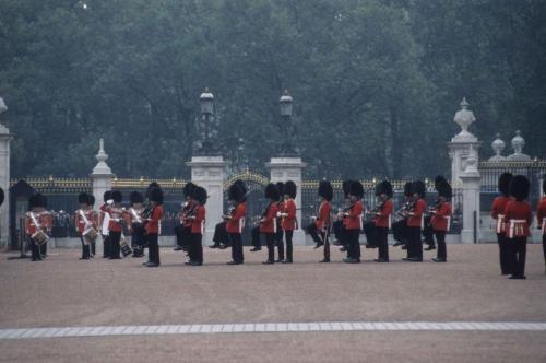 Relève de la garde à Buckingham Palace
