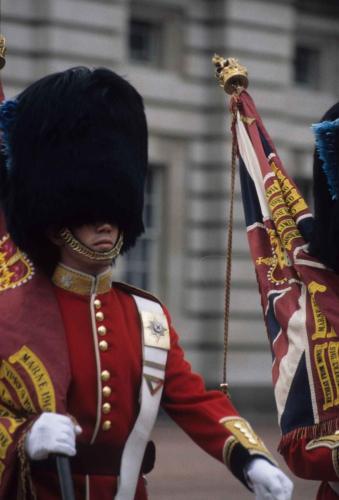 Relève de la garde à Buckingham Palace