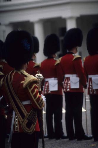 Relève de la garde à Buckingham Palace
