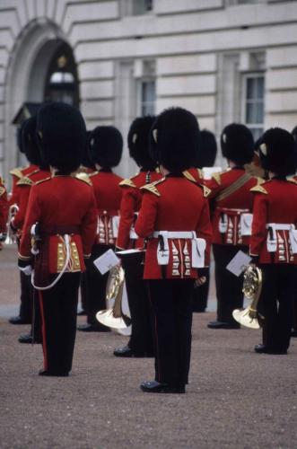 Relève de la garde à Buckingham Palace