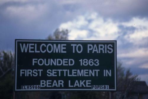 Bienvenue à Paris (Idaho)